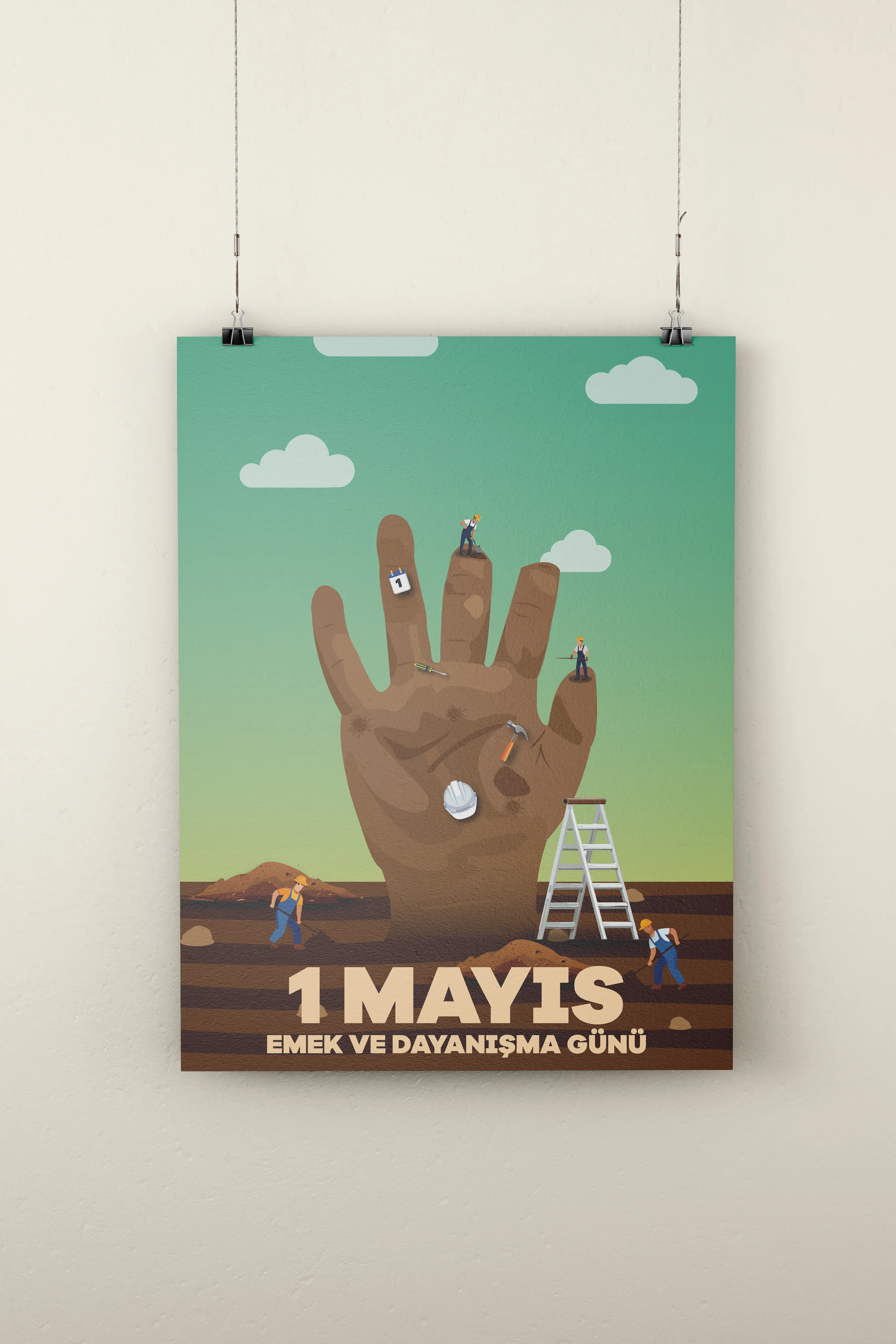 1 Mayıs Afiş Çalışması
