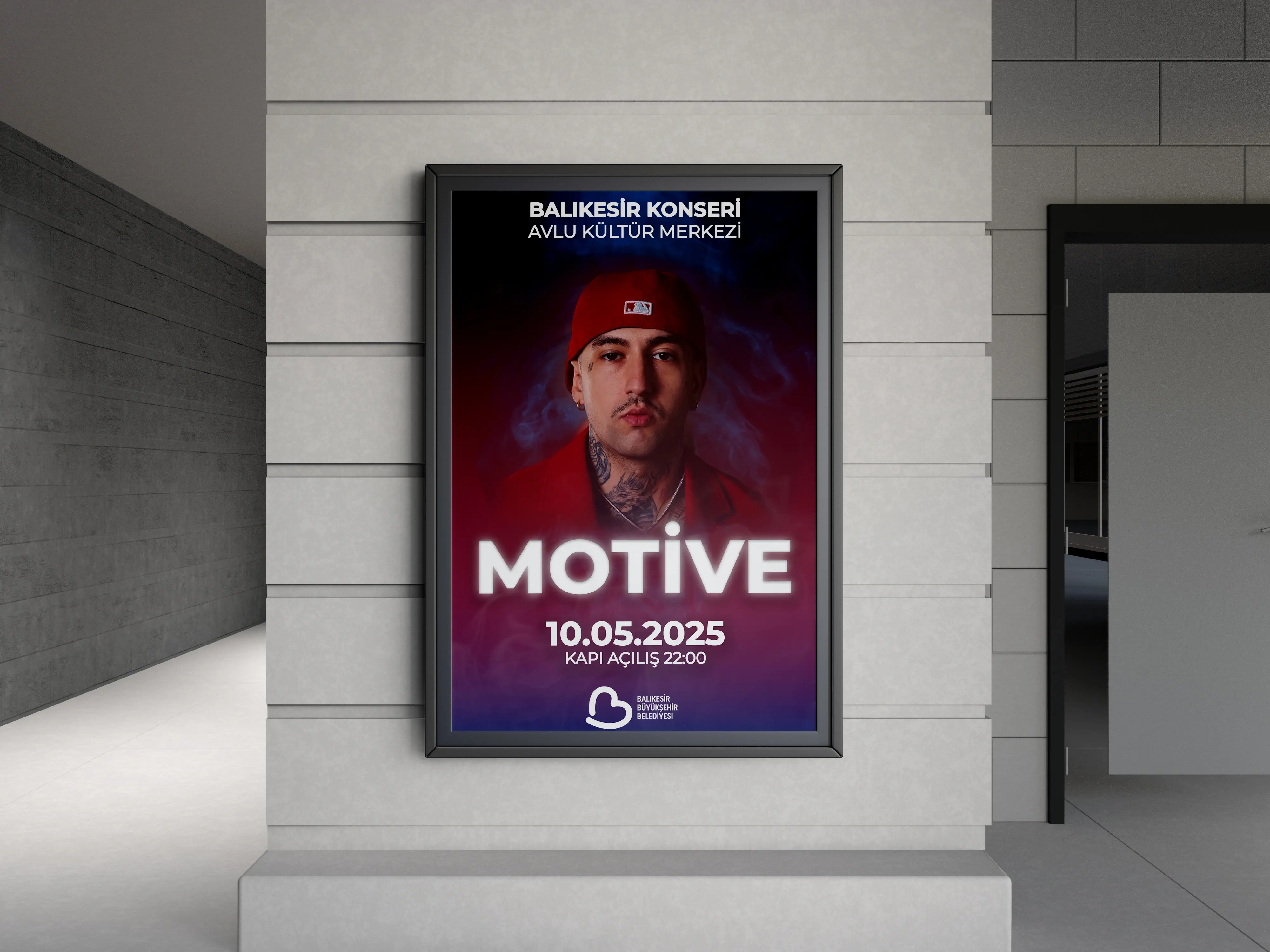 Motive Konser Afişi